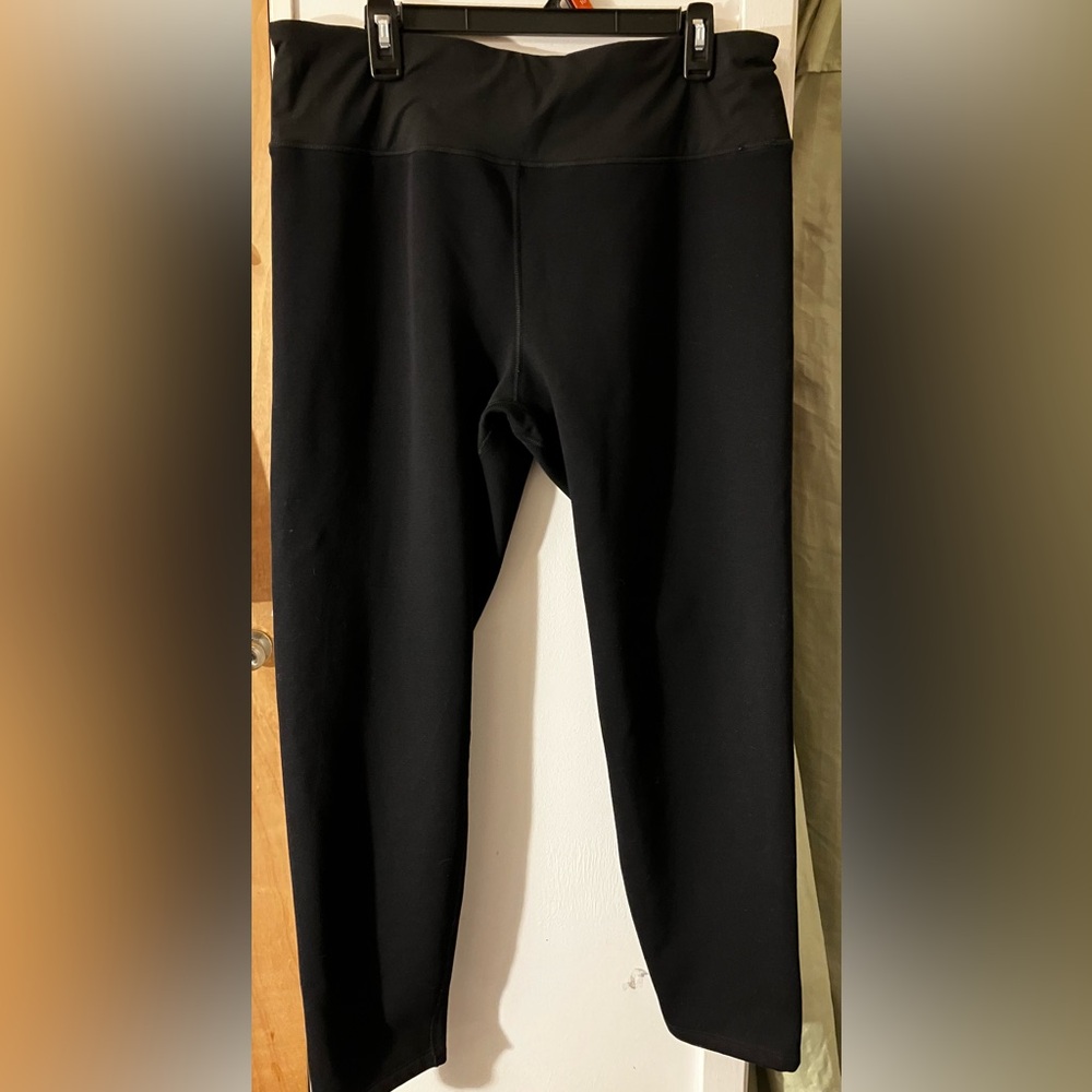 Baleaf 4/$20 Black Scuba High-Waist Active Leggings
